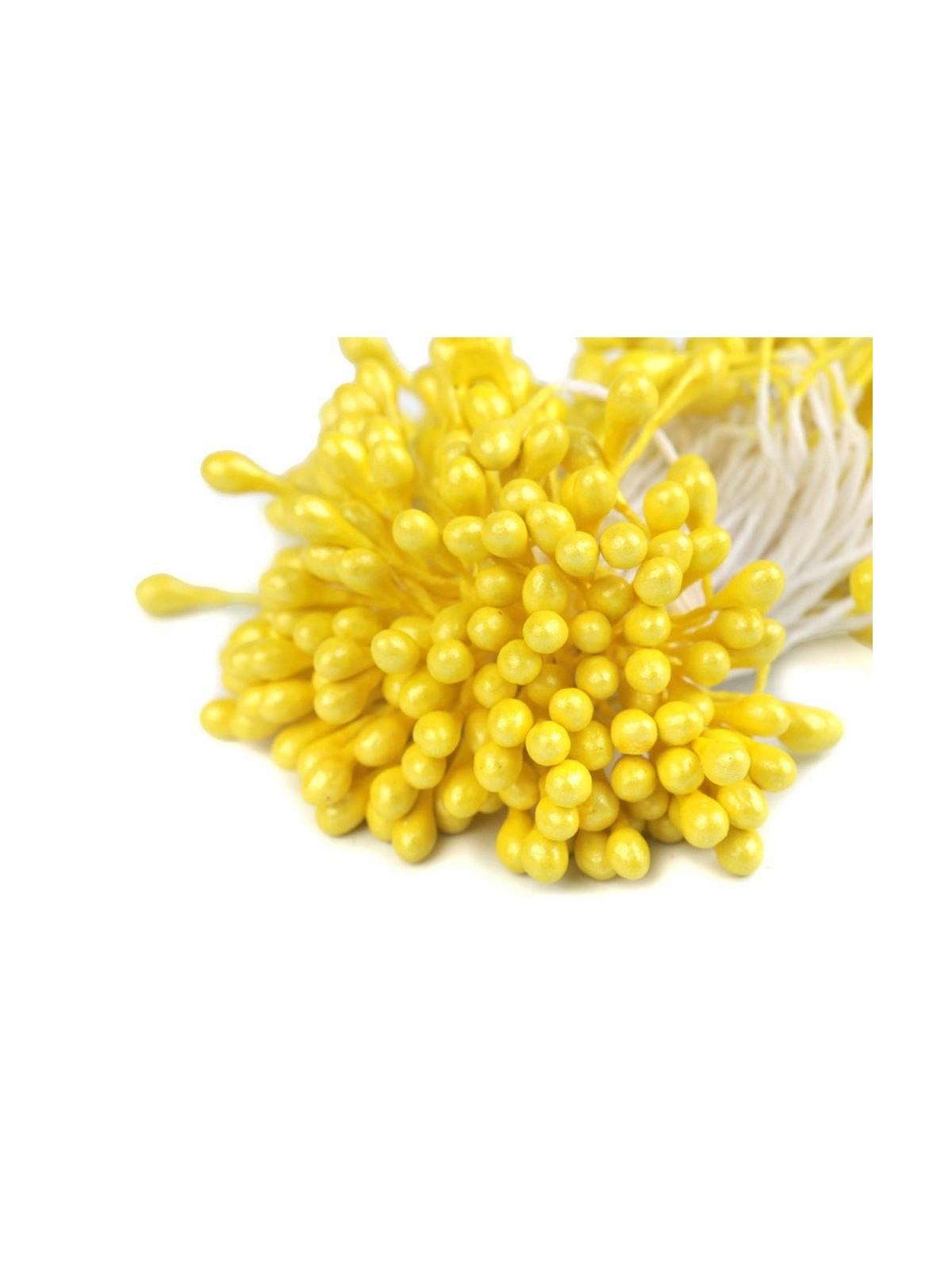 Stamens Medium Pearl yellow- 150pcs