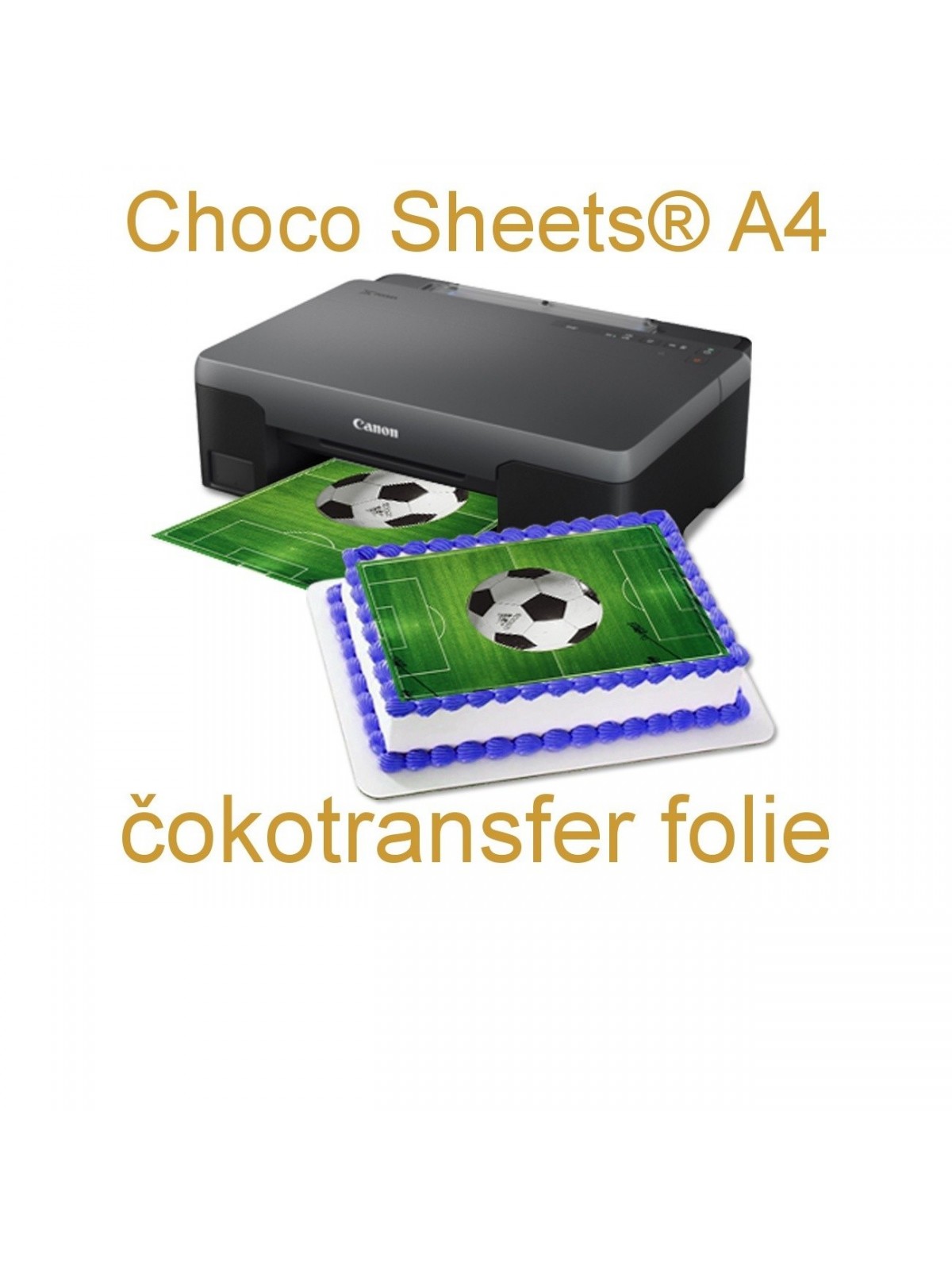 Choco Sheets® A4 Classic chocolate transfer sheet