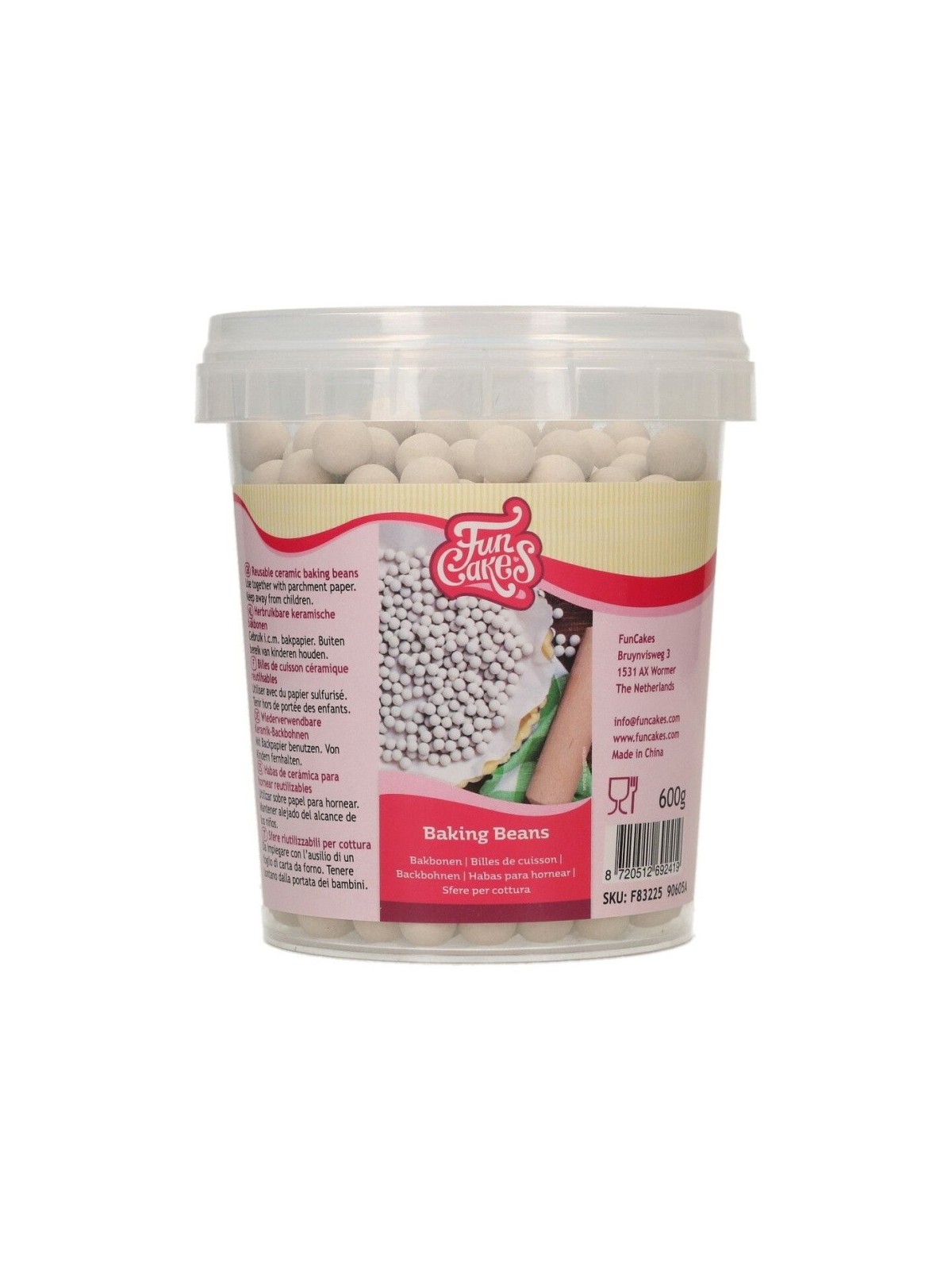 Funcakes Baking Beans - ceramic beans 600g