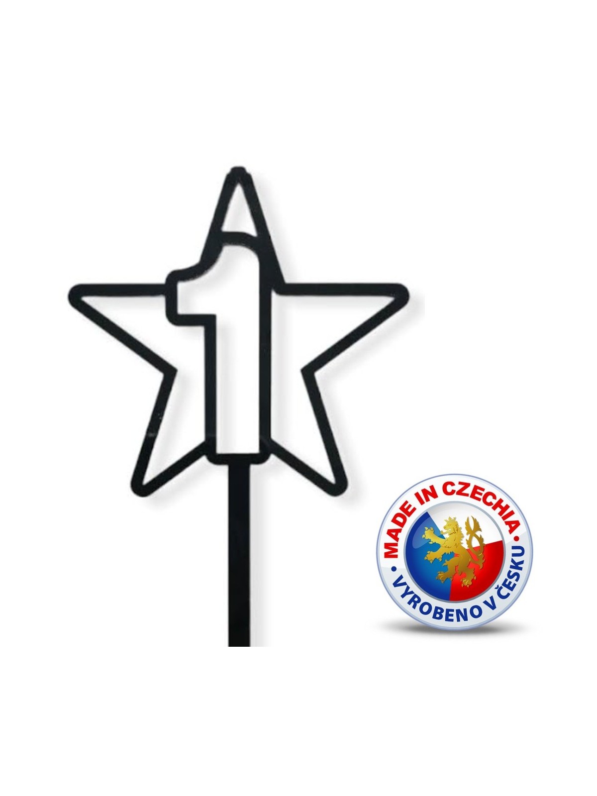 Cake topper - Star No.1