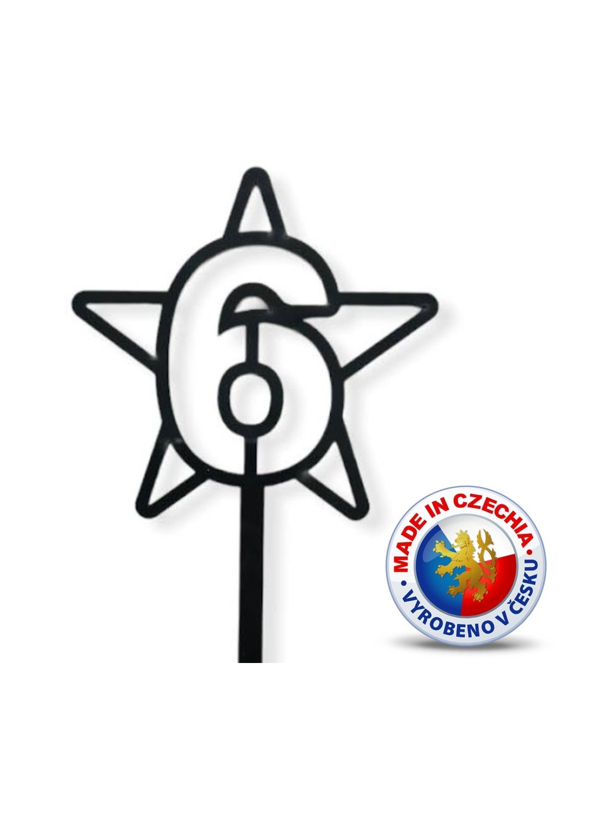 Cake topper - Star No.6