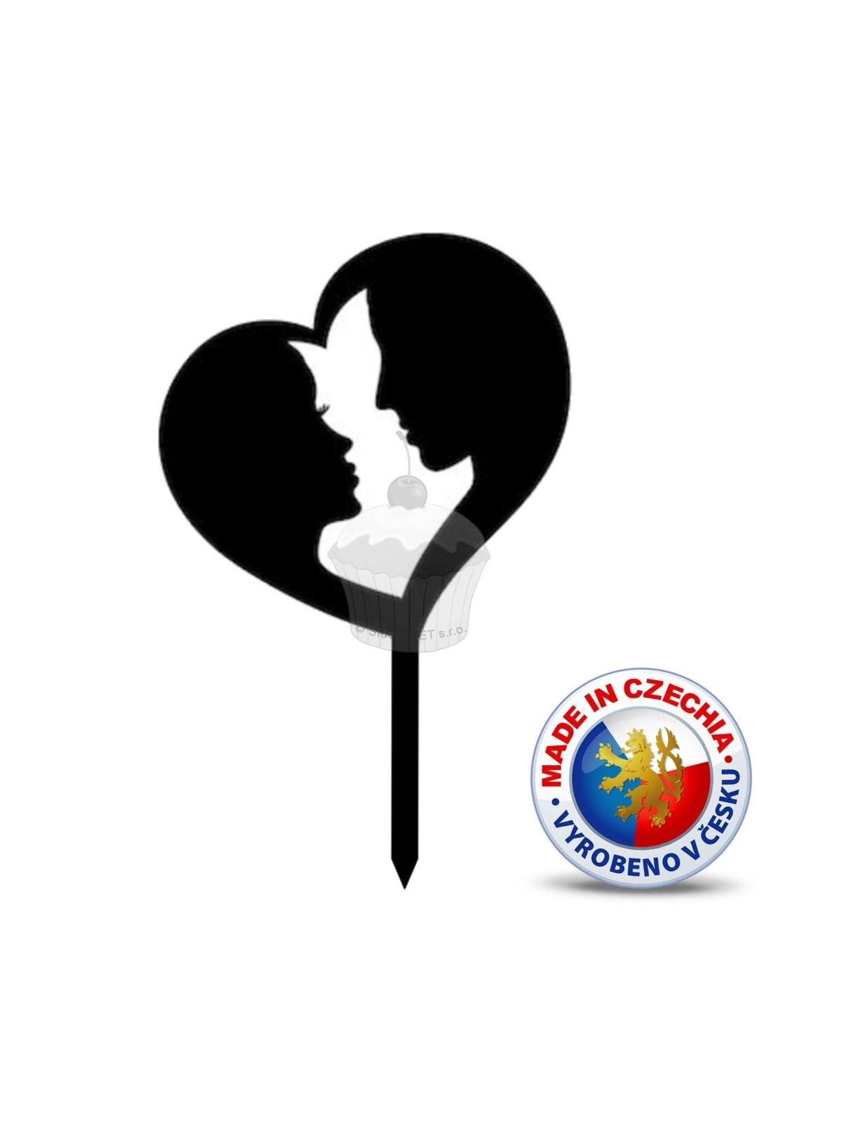 Cake topper - Couple in love
