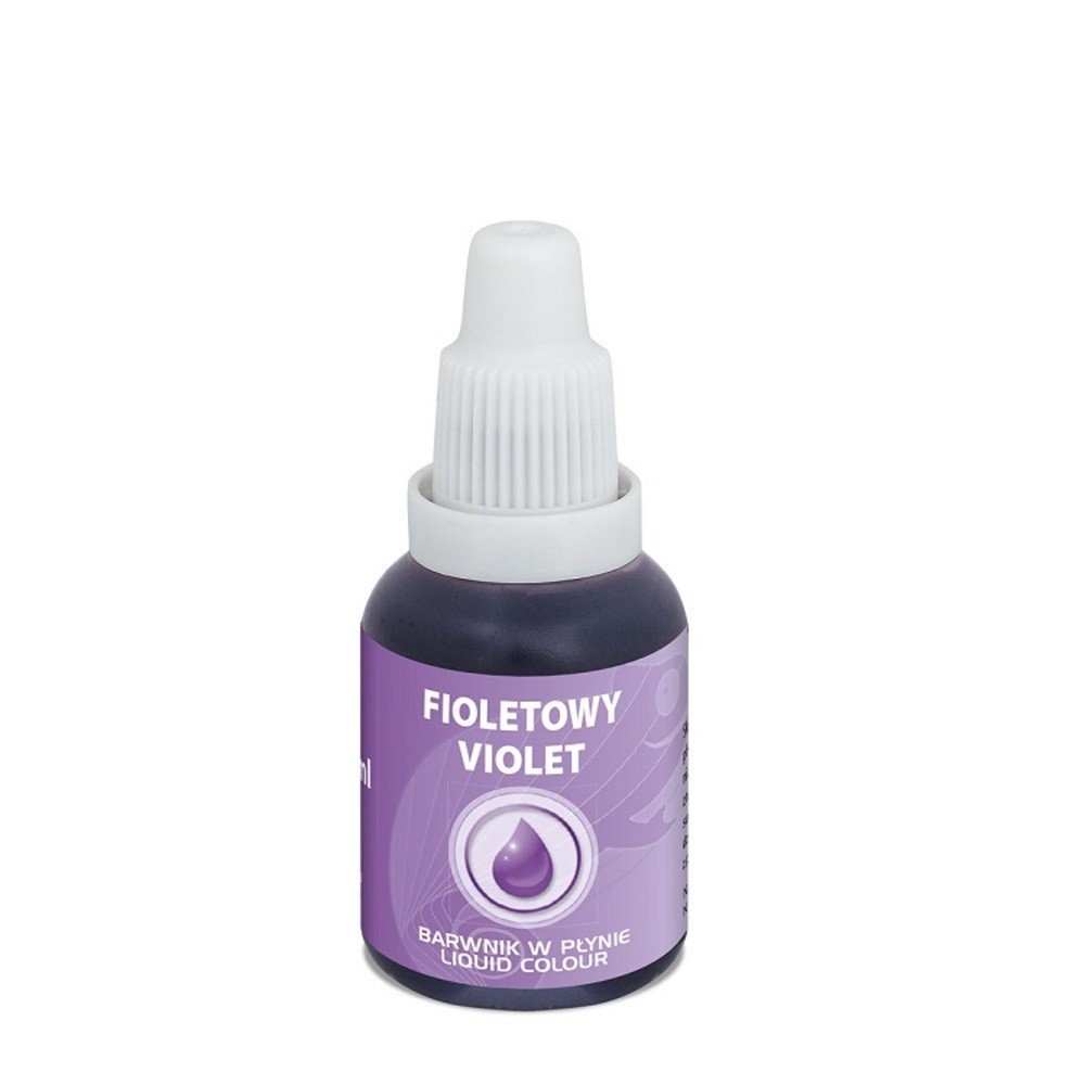 Airbrush barva tekutá Food Colours Violet (20 ml) fialová