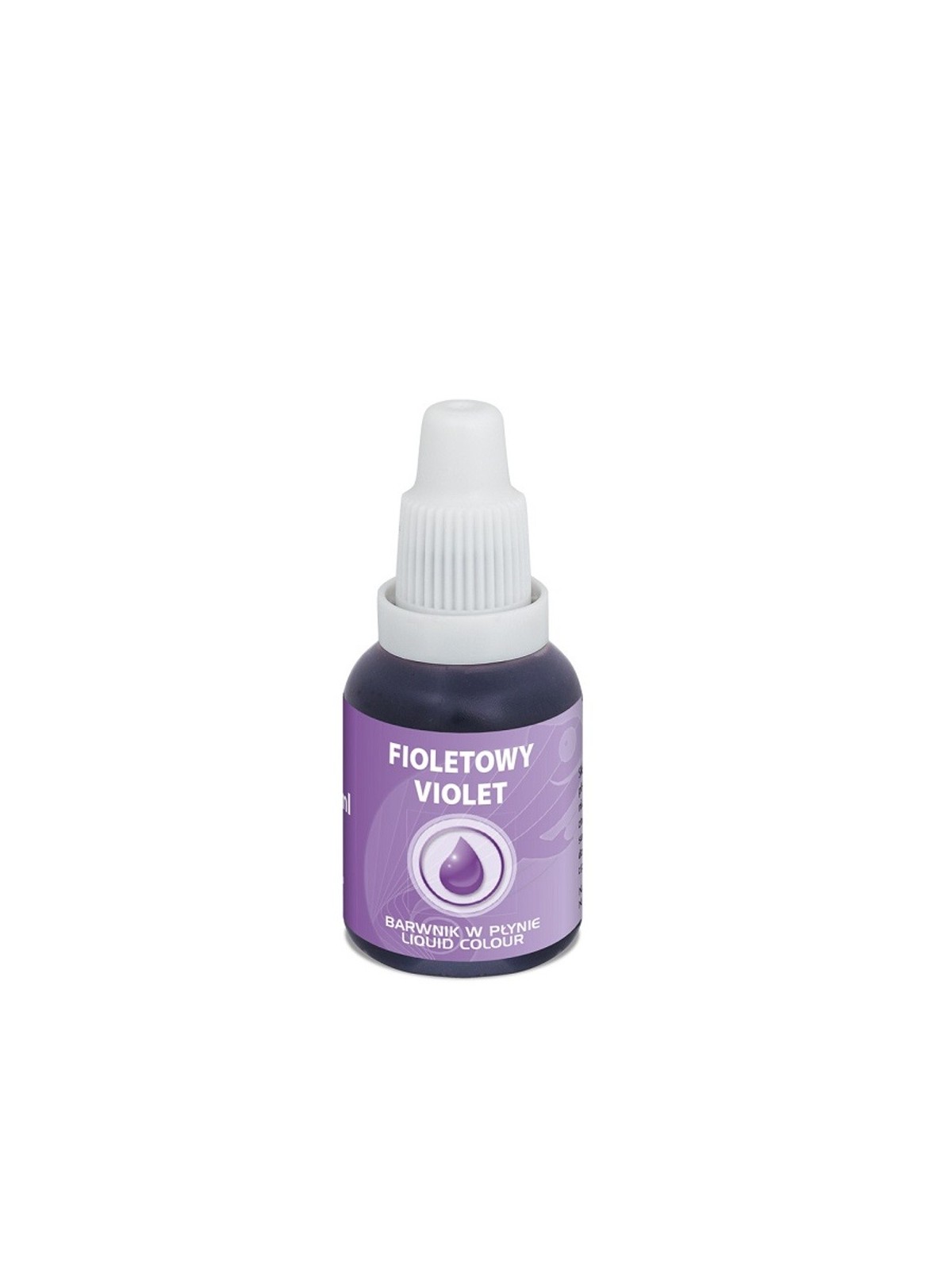 Airbrushfarbe flüssig Lebensmittelfarben Violet (20 ml)