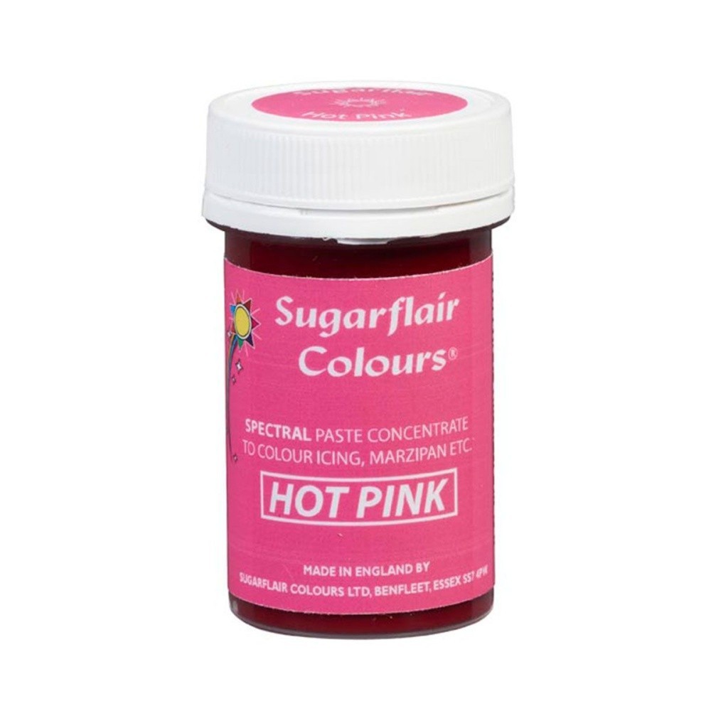 Sugarflair Spectral Paste Colour - Hot pink - 25g