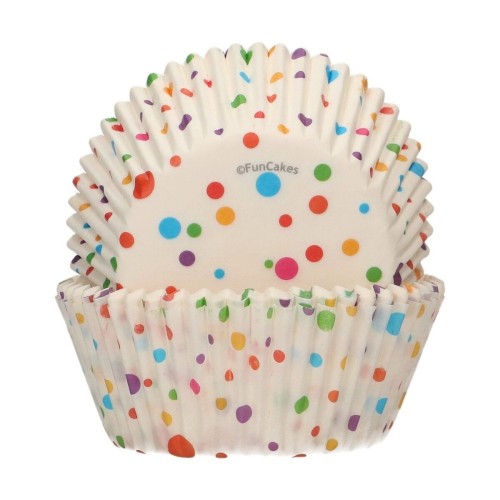 FunCakes  Baking Cups - confetti - 48pcs