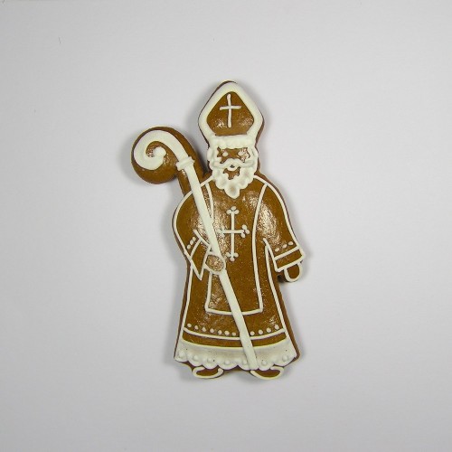 Stainless Steel Cookie Cutter - Saint Nicholas