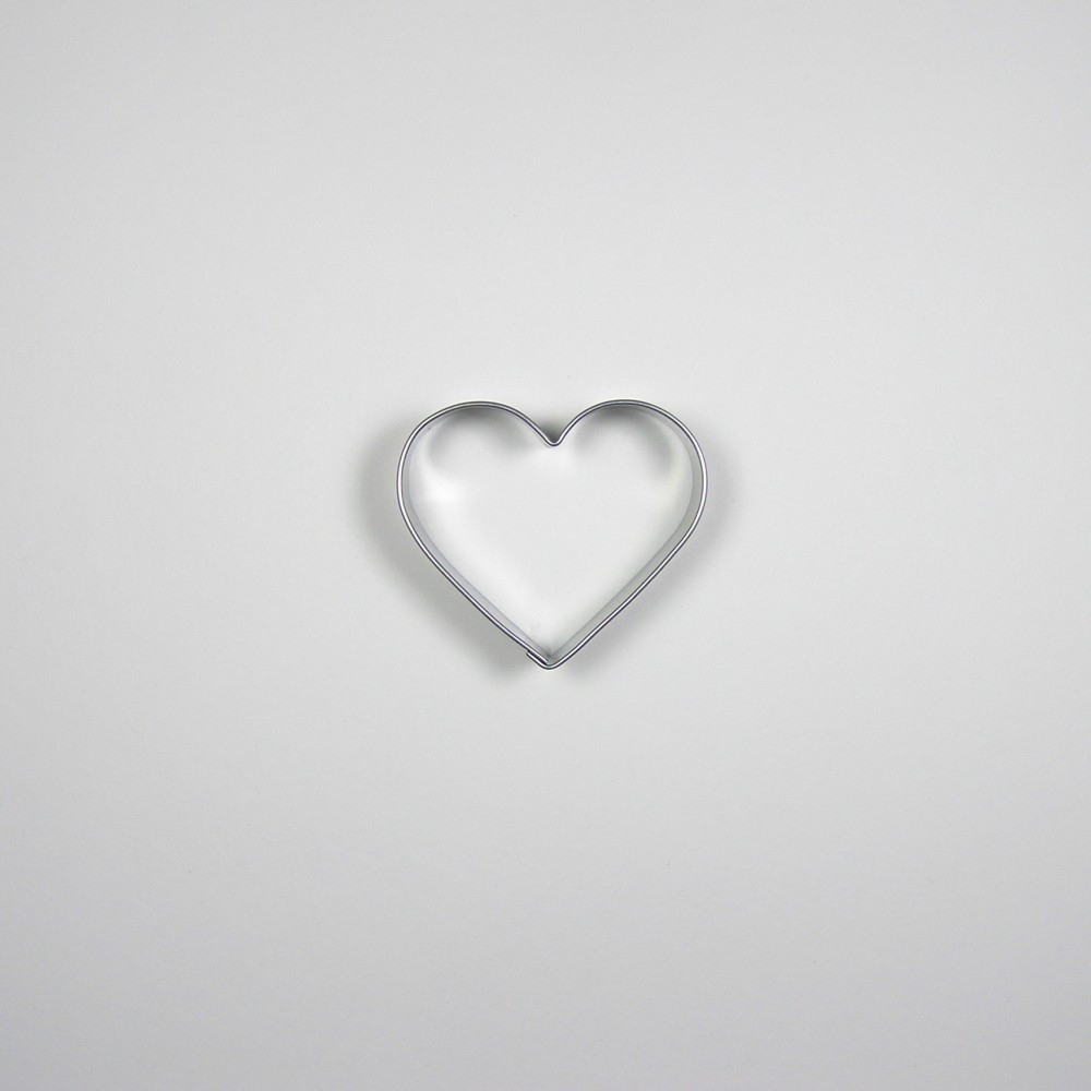 Stainless steel cutter - heart 4,5cm