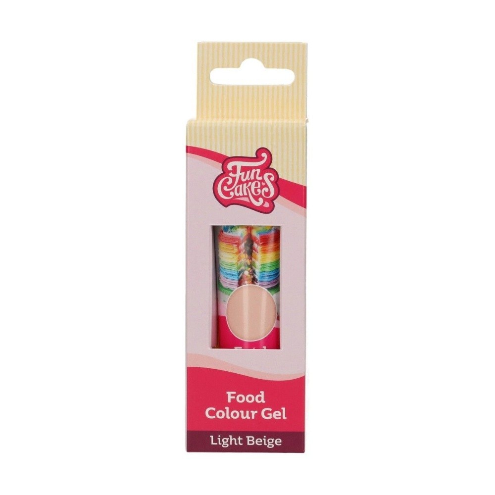 FunColours edible funcolours gel - Light Beige - 30g