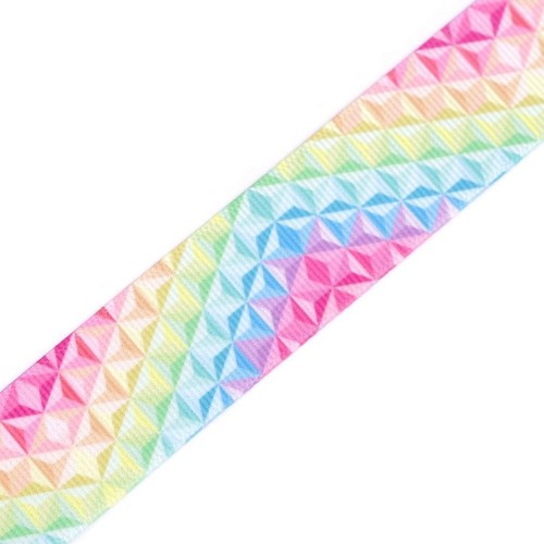 Rapeseed ribbon - rainbow - 25mm - 5m