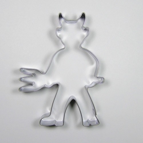 Stainless cookie cutter - Devil