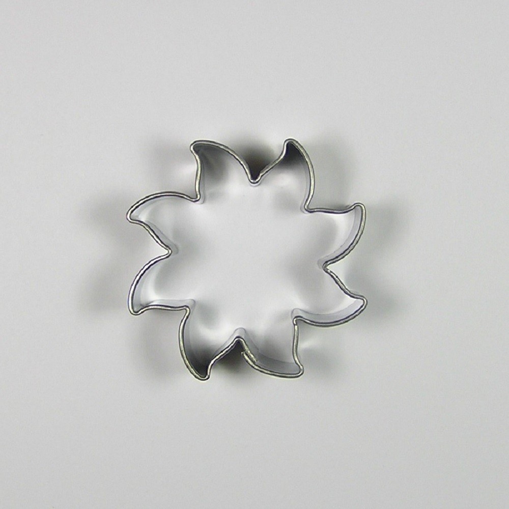 Stainless steel cutter - small sun 4cm