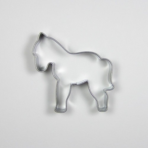 Stainless steel cookie cutter - horse