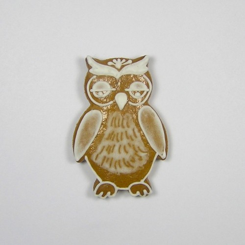 Stainless steel cookie cutter - owl