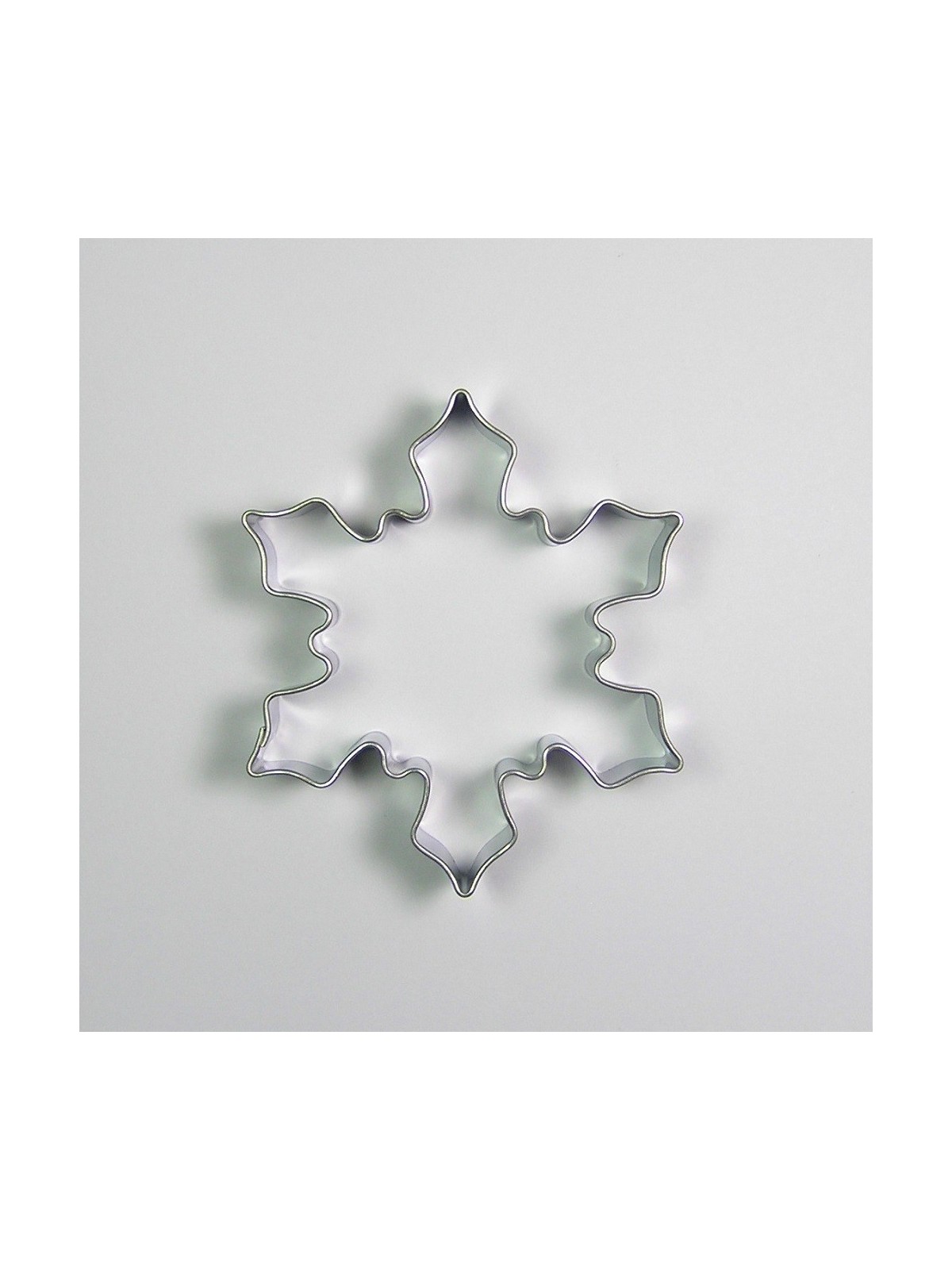 Stainless steel cookie cutter - large flake