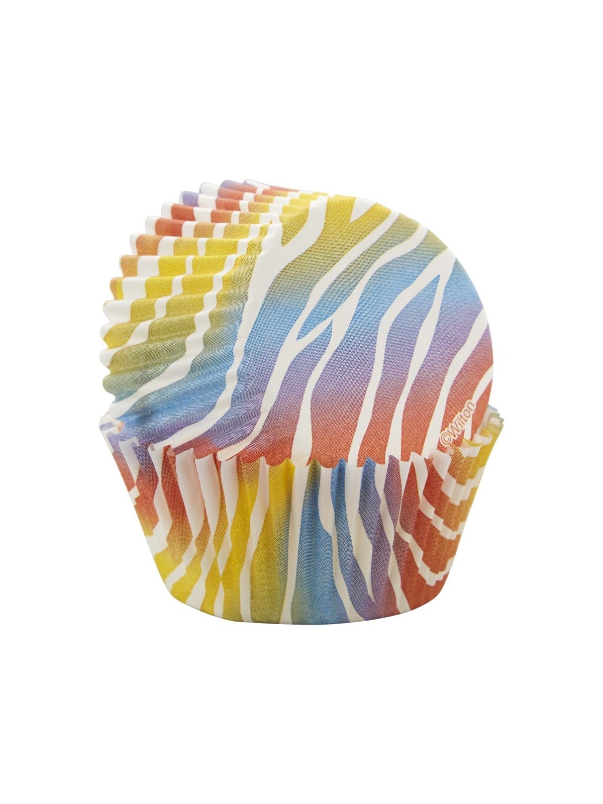 Wilton Baking Cups - Colorful Zebra - 75pcs