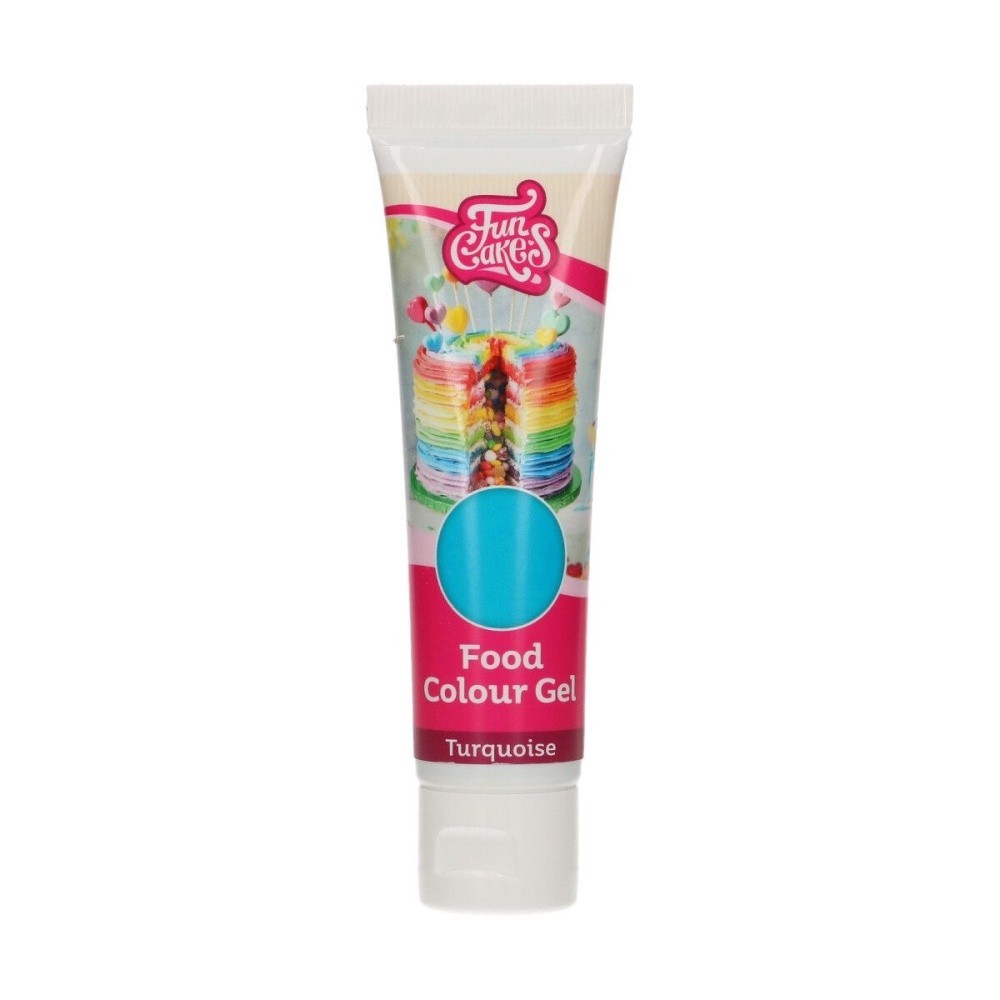 FunCakes edible funcolours gel - Turquoise 30g