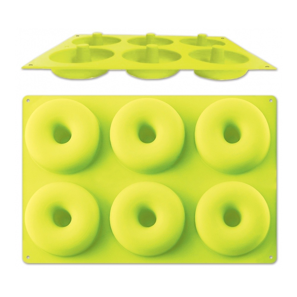 Silicone mold for classic donuts - 6