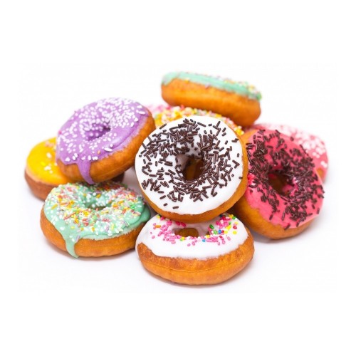 Silicone mold for donuts - mini - 15