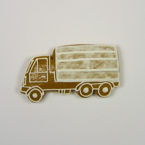 Stainless steel cookie cutter - a truck