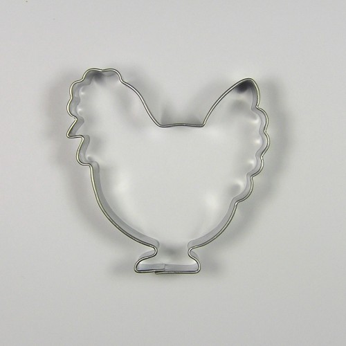 Stainless steel cookie cutter - chicken