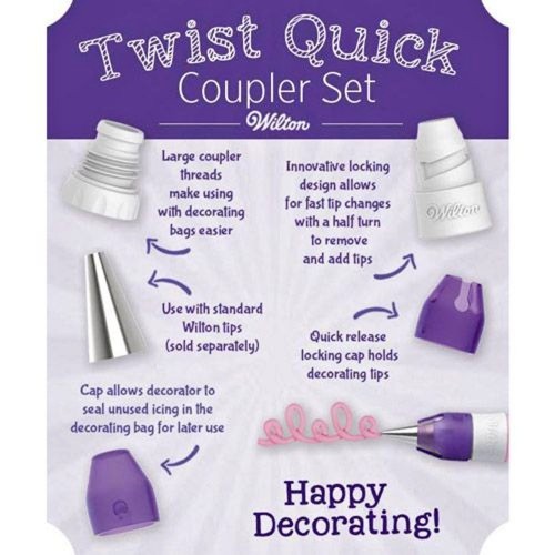 Wilton Schnellverschluß Adapter - Twist Quick Coupler Set