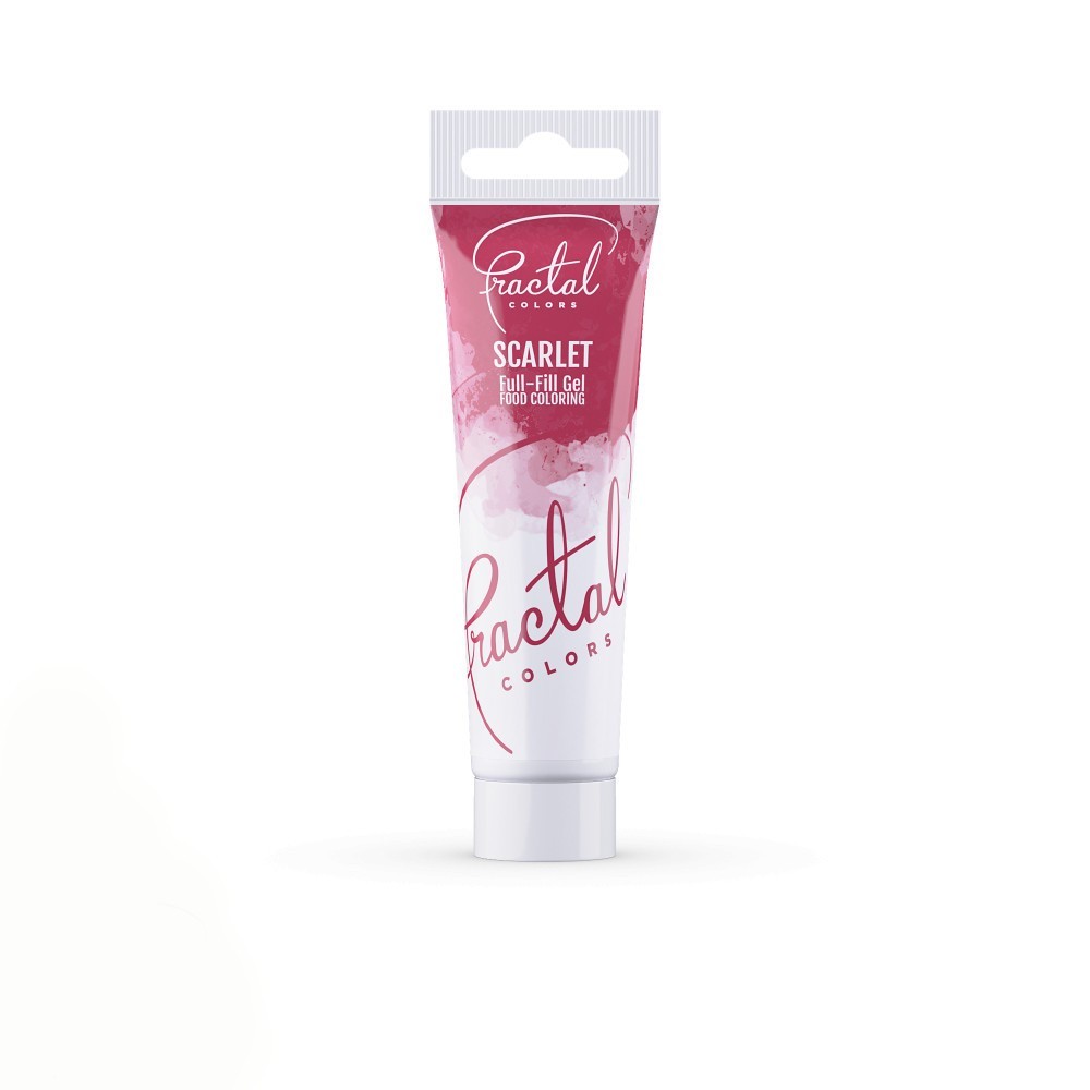 Fraktal - Gel-Farbe - Scharlachrot 30g