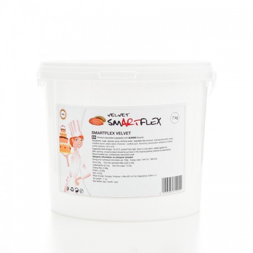 Smartflex velvet almonds 7kg - fondant