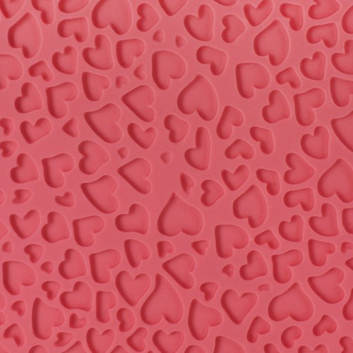 PME impression mat - Otiskovací podložka Mini Heart - mini srdíčka