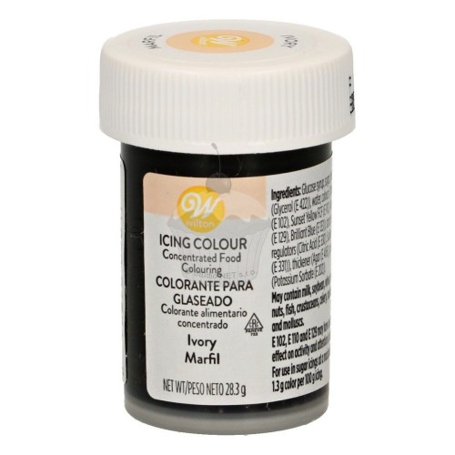 DISCOUNT: Wilton Icing Color - Ivory 28g