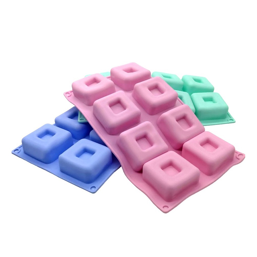 Silicone baking mold - squares 8