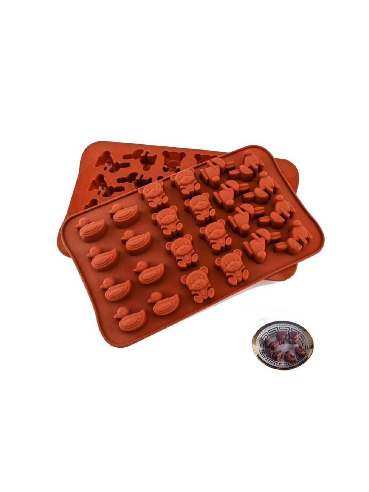 Silicone mold for chocolates - animals