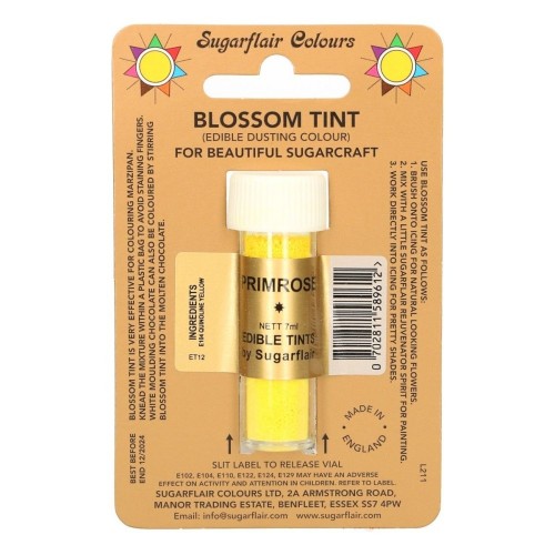 Sugarflair  Dusting Colours - Primrose  - 7ml