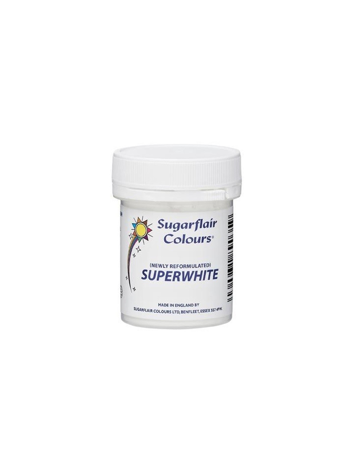 Sugarflair - superwhite - powdered whitener - 20g