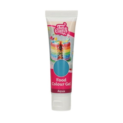 FunCakes edible funcolours gel - Aqua - blau - 30g