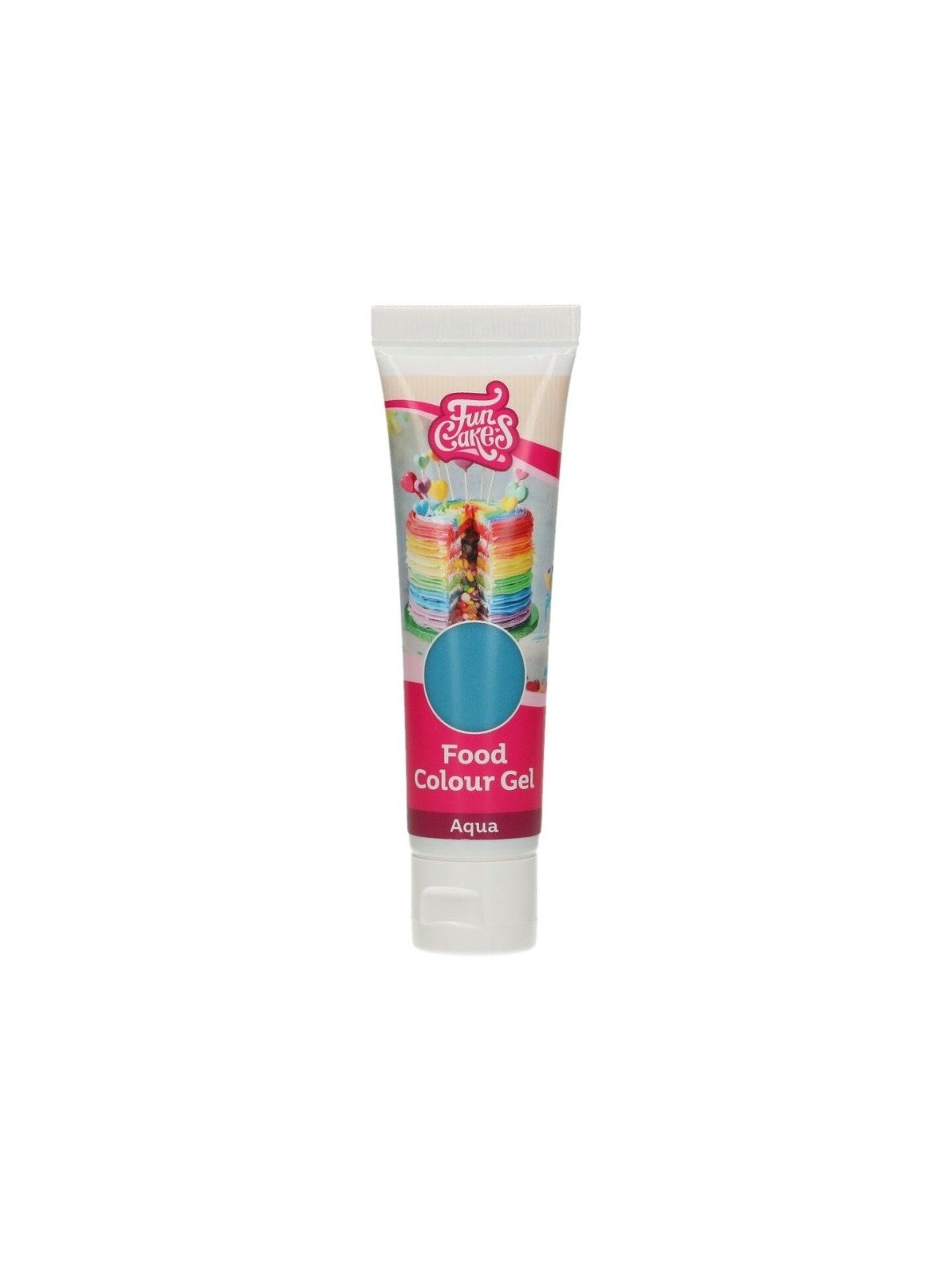 FunCakes edible funcolours gel - Aqua - blau - 30g