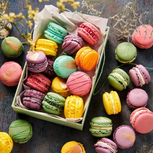 FunCakes mix Macarons - makronky BÍLÉ - 300g