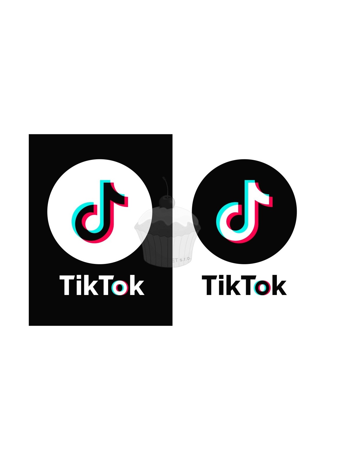 Jedlý papír "TikTok 2" A4