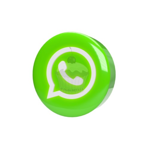 Jedlý papír "WhatsApp" A4