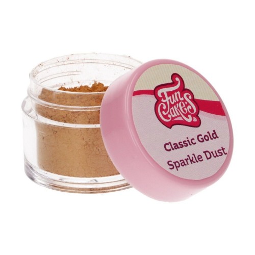 FunCakes Puderfarbe Sparkle Dust - Classic gold