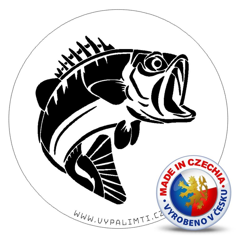 Stencil template - Fish