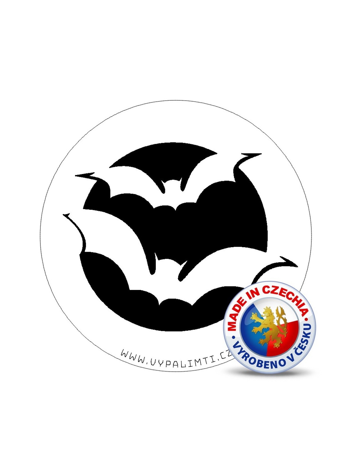 Stencil template - Bats