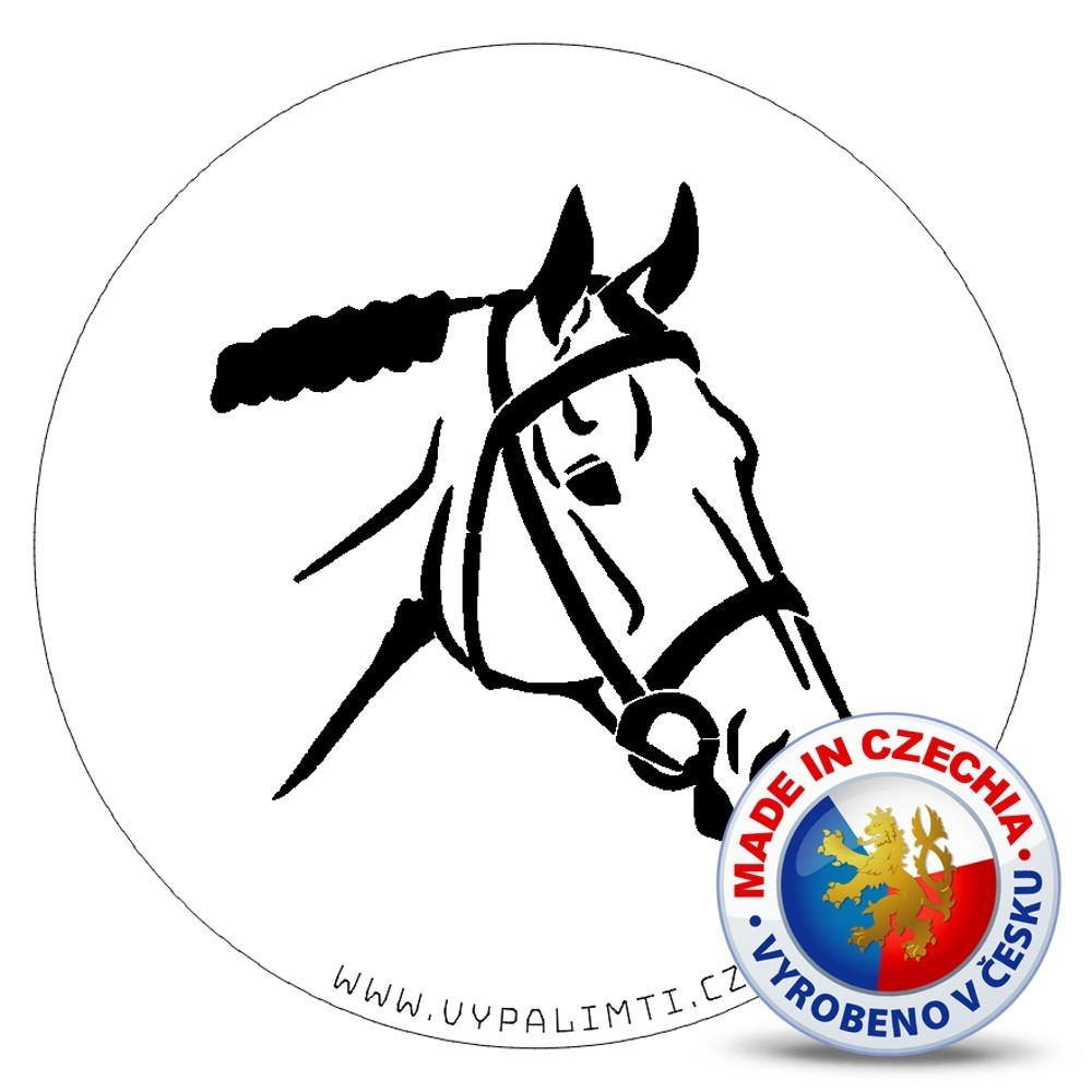 Stencil template - Horse