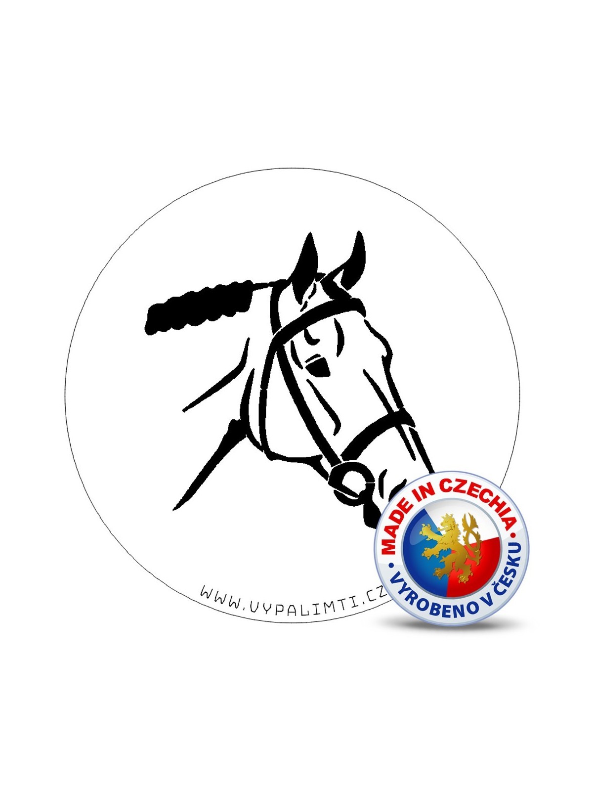 Stencil template - Horse