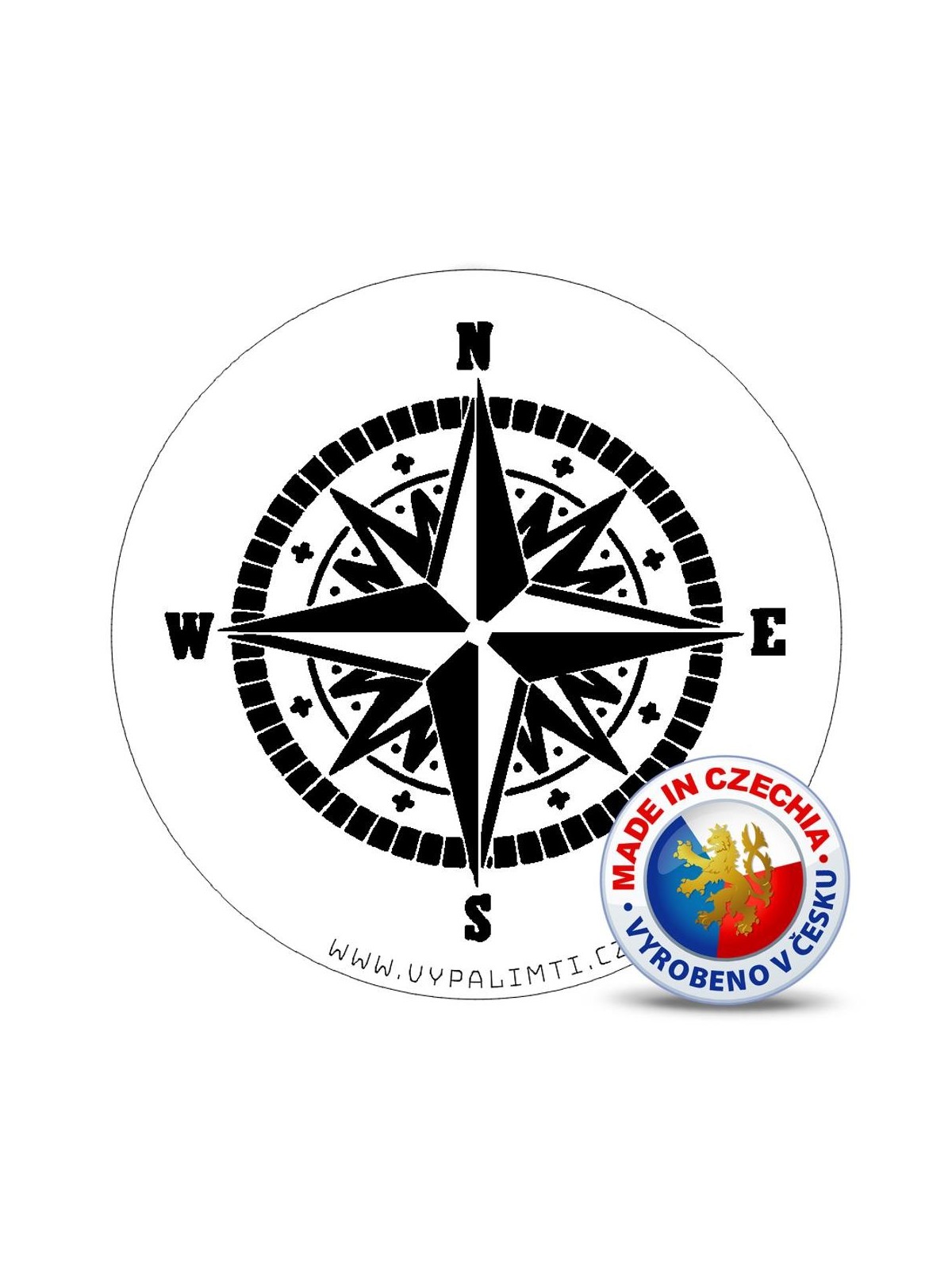 Stencil template - Compass