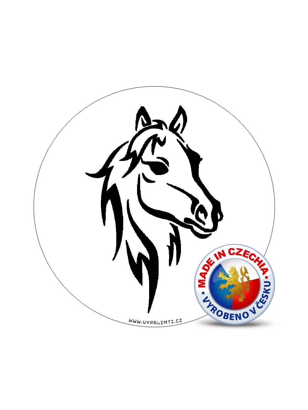 Stencil template - Horse 3