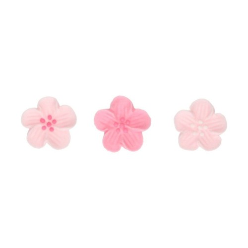 FunCakes Sugar decoration - Flower mix pink 24 pcs