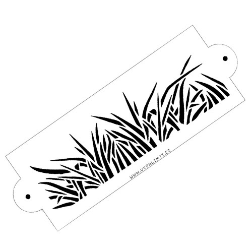 Stencil template - Grass