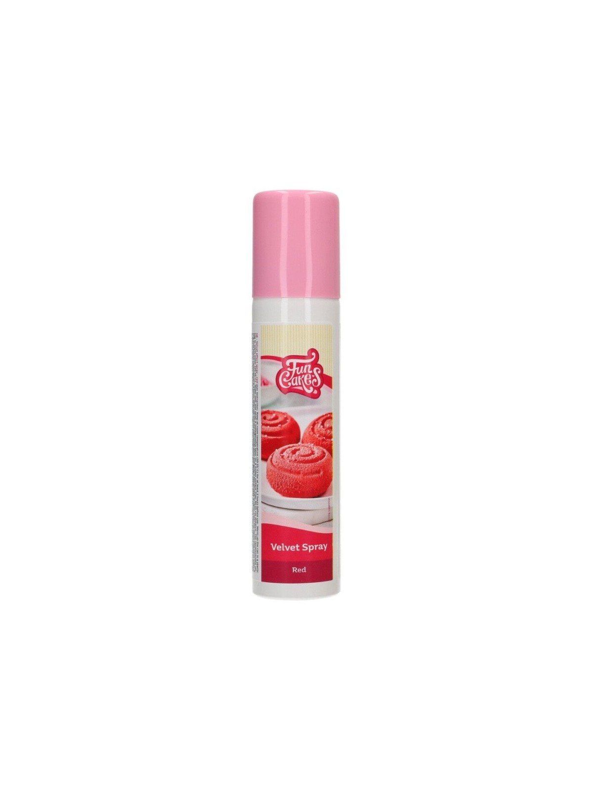 FunCakes Velvet Effect Spray - red 100ml