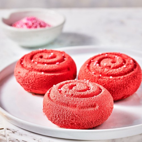 FunCakes Sametový efekt sprej  - červený 100ml